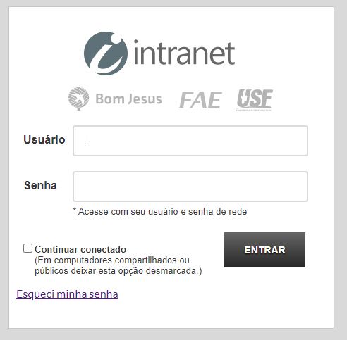 Acessar Intranet Bom Jesus Login